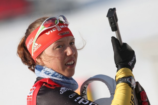 IBU world cup biathlon Holmenkollen, sprint women, Oslo (NOR)