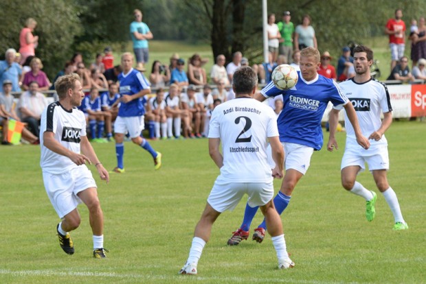 am 30.07.2016 - Abschieds und Benefizfußballspiel Andreas Birnbacher - Fußballplatz, Schleching, - (c) by CEPix.de Christian Einecke - Every downloaded picture is fee-liable.