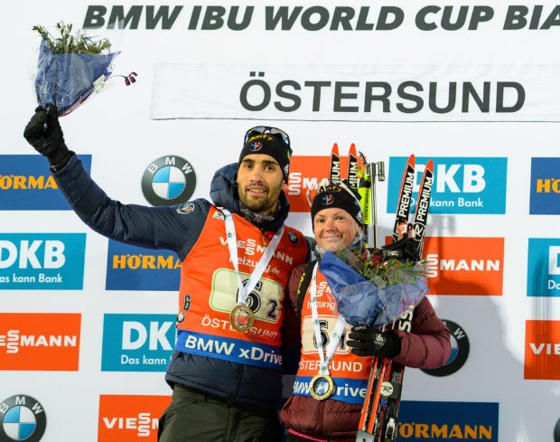 Französische Biathleten Französische Biathleten