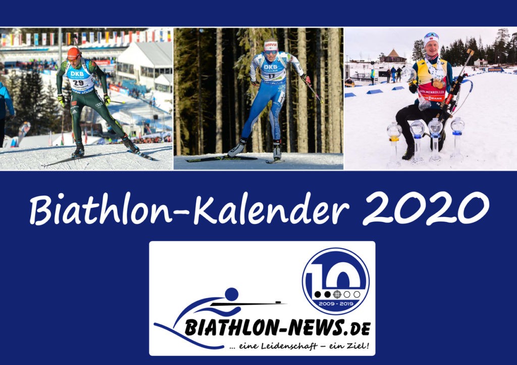 10 Jahre Biathlon-News.de: Der Biathlon-Kalender 2020 – ein Projekt mit
