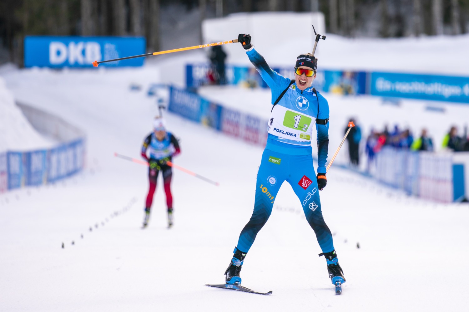 Frankreich wird Biathlon-Weltmeister in der Single-Mixed-Staffel 2021 ...